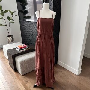 WOMANCE dress in Terra cotta